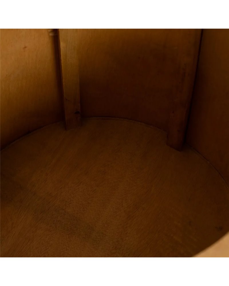 S/2 PUF NATURAL RATÁN SALÓN 40 X 40 X 46 CM