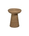MESA AUXILIAR NATURAL CUERDA SALÓN 41 X 41 X 51 CM