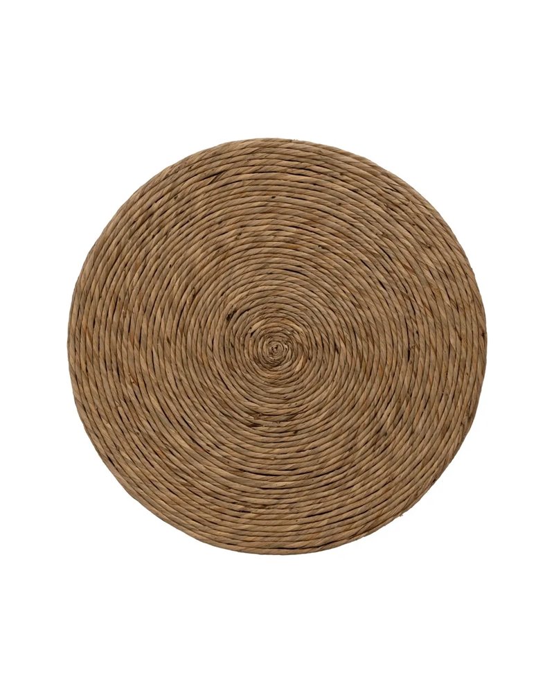 MESA AUXILIAR NATURAL CUERDA SALÓN 41 X 41 X 51 CM