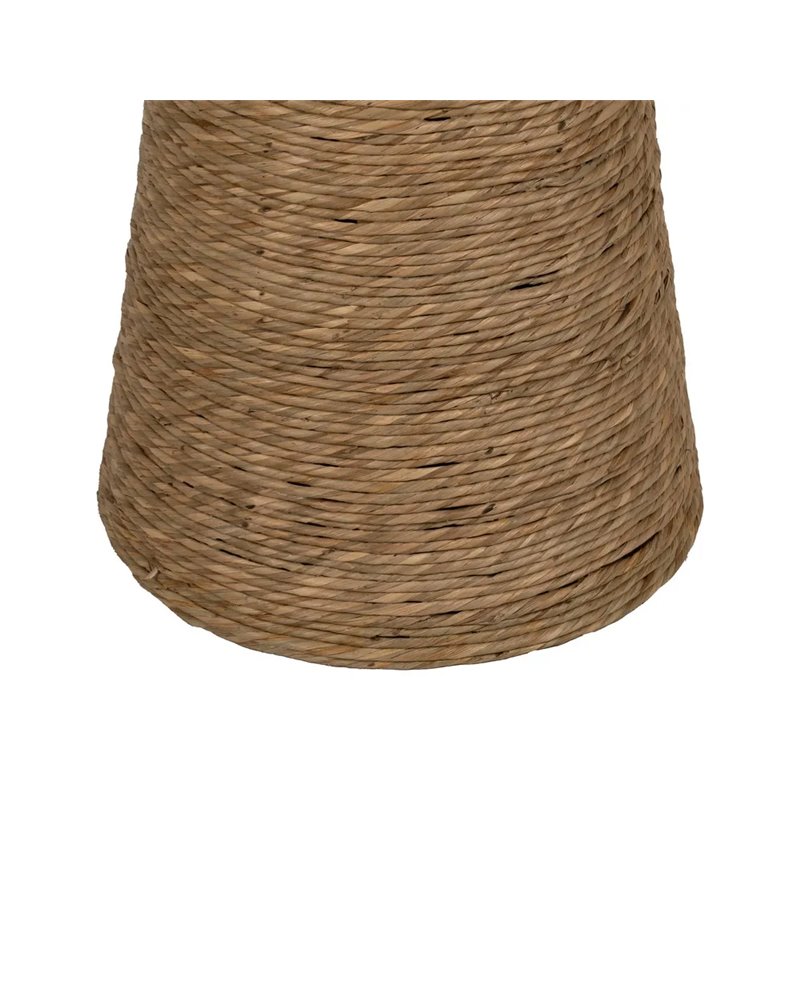 MESA AUXILIAR NATURAL CUERDA SALÓN 41 X 41 X 51 CM