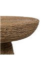 MESA AUXILIAR NATURAL CUERDA SALÓN 49 X 49 X 58 CM