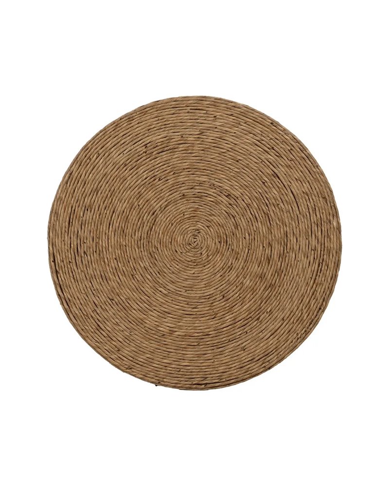MESA AUXILIAR NATURAL CUERDA SALÓN 49 X 49 X 58 CM