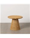 MESA AUXILIAR NATURAL BAMBÚ SALÓN 59 X 59 X 49,50 CM