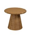MESA AUXILIAR NATURAL BAMBÚ SALÓN 59 X 59 X 49,50 CM