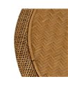 MESA AUXILIAR NATURAL BAMBÚ SALÓN 59 X 59 X 49,50 CM