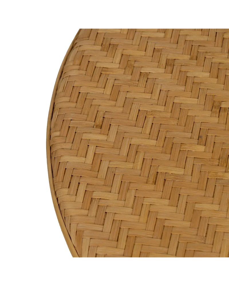 MESA CENTRO NATURAL BAMBÚ SALÓN 61 X 61 X 46 CM
