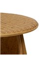 MESA CENTRO NATURAL BAMBÚ SALÓN 61 X 61 X 46 CM