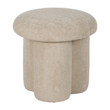 PUF BEIGE TEJIDO SALÓN 41 X...