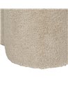 PUF BEIGE TEJIDO SALÓN 41 X 41 X 43 CM