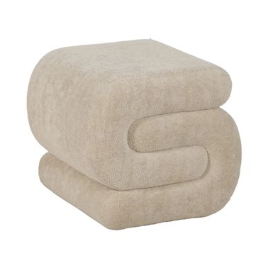 PUF BEIGE TEJIDO SALÓN 51 X...