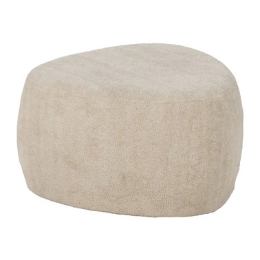 PUF BEIGE TEJIDO SALÓN 60 X...
