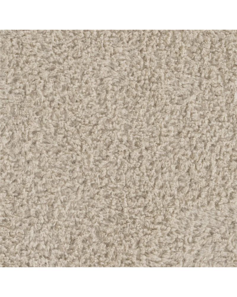 PUF BEIGE TEJIDO SALÓN 60 X 60 X 33 CM