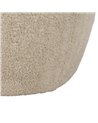 PUF BEIGE TEJIDO SALÓN 60 X 60 X 33 CM