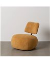 SILLÓN MOSTAZA TEJIDO SALÓN 67 X 73 X 67 CM