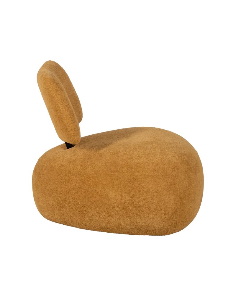 SILLÓN MOSTAZA TEJIDO SALÓN 67 X 73 X 67 CM
