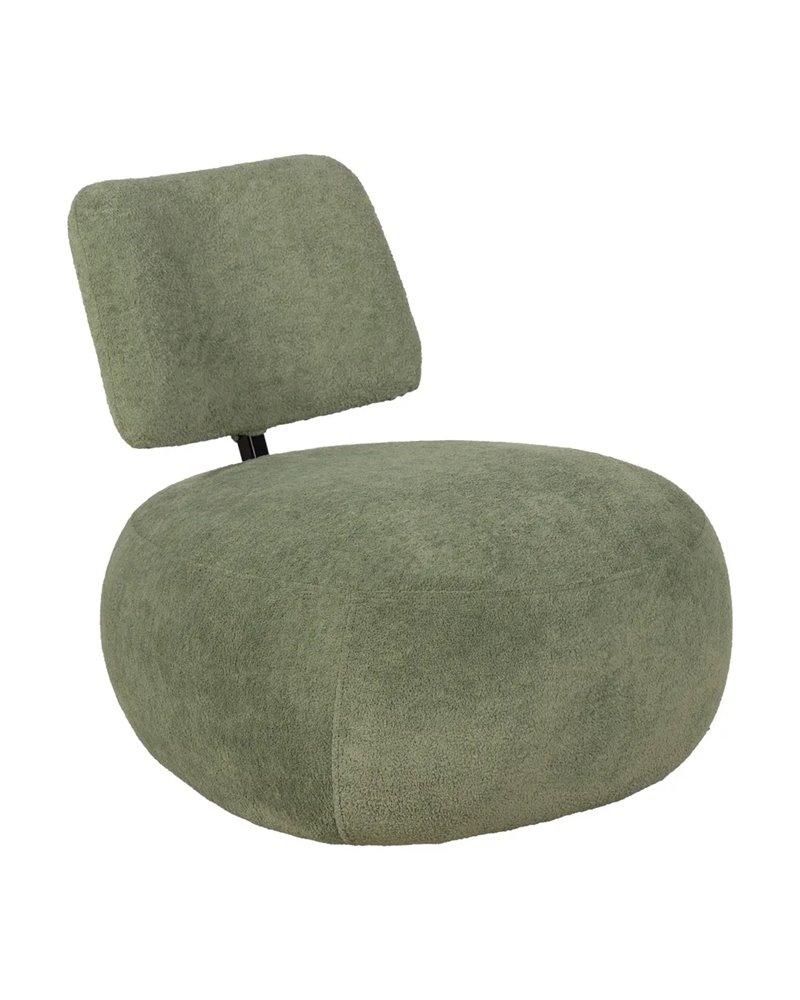 SILLÓN VERDE TEJIDO SALÓN 67 X 73 X 67 CM