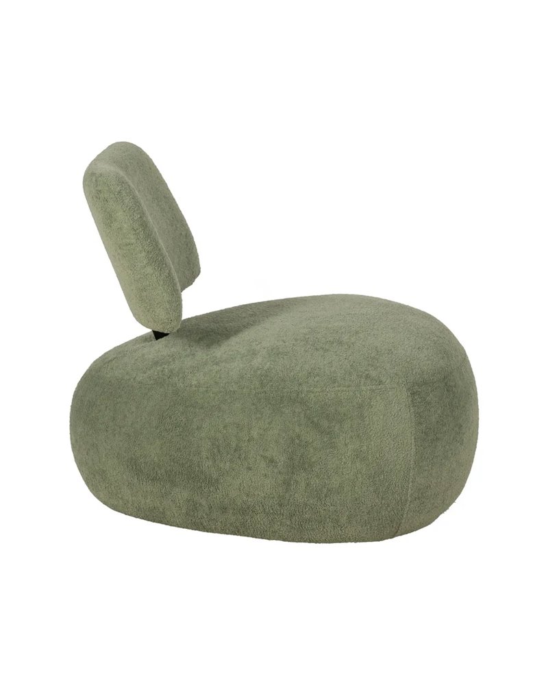 SILLÓN VERDE TEJIDO SALÓN 67 X 73 X 67 CM