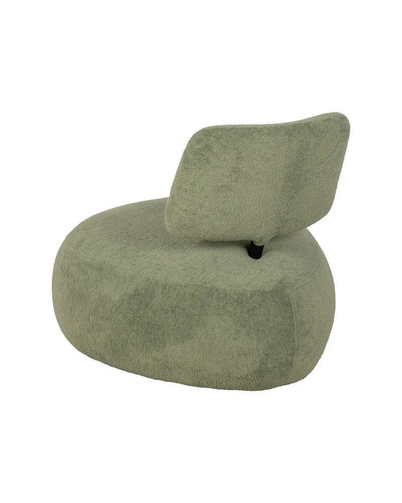 SILLÓN VERDE TEJIDO SALÓN 67 X 73 X 67 CM