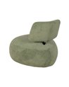 SILLÓN VERDE TEJIDO SALÓN 67 X 73 X 67 CM