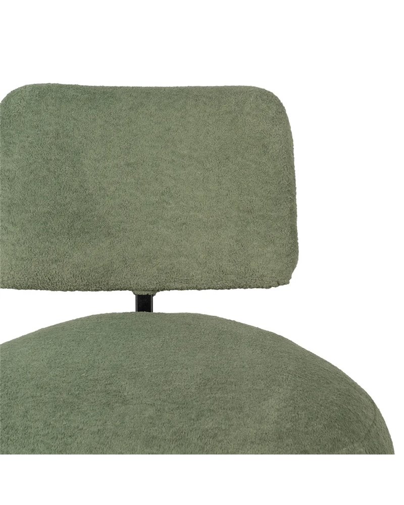 SILLÓN VERDE TEJIDO SALÓN 67 X 73 X 67 CM