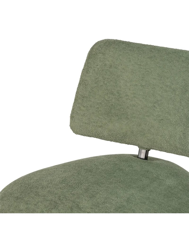 SILLÓN VERDE TEJIDO SALÓN 67 X 73 X 67 CM