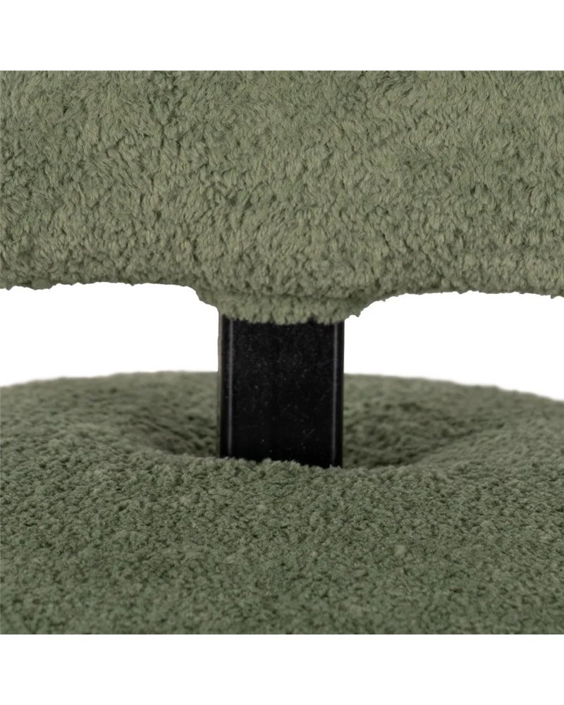 SILLÓN VERDE TEJIDO SALÓN 67 X 73 X 67 CM