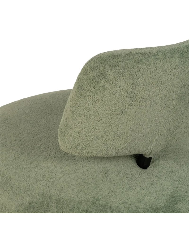 SILLÓN VERDE TEJIDO SALÓN 67 X 73 X 67 CM