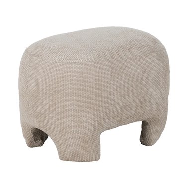 PUF BEIGE TEJIDO SALÓN 53 X...