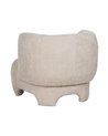 SILLÓN BEIGE TEJIDO SALÓN 80 X 80 X 71 CM