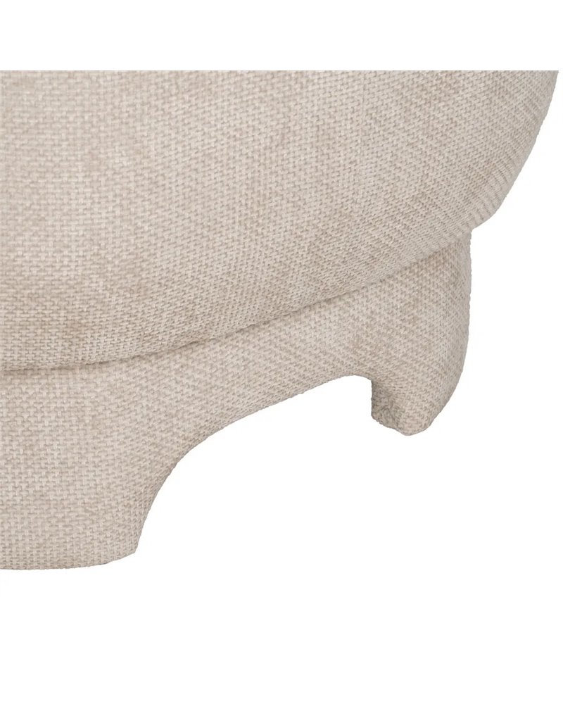 SILLÓN BEIGE TEJIDO SALÓN 80 X 80 X 71 CM