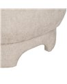 SILLÓN BEIGE TEJIDO SALÓN 80 X 80 X 71 CM