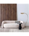 SOFÁ BEIGE TEJIDO SALÓN 200 X 89 X 61 CM