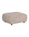 PUF BEIGE TEJIDO SALÓN 66 X 87 X 39 CM