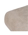 PUF BEIGE TEJIDO SALÓN 66 X 87 X 39 CM