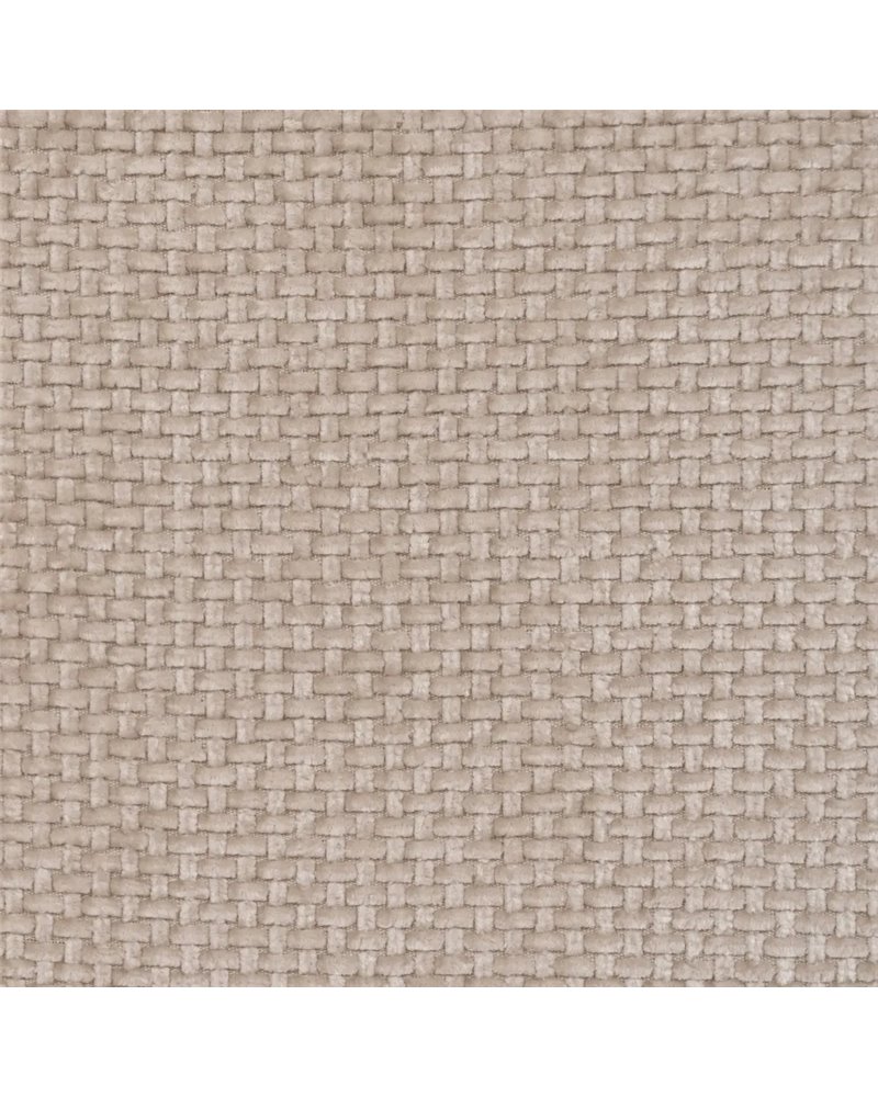 PUF BEIGE TEJIDO SALÓN 66 X 87 X 39 CM