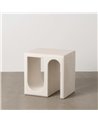 MESA AUXILIAR BLANCO DM 48 X 37 X 49 CM