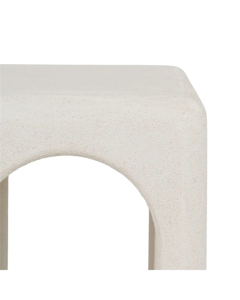 MESA AUXILIAR BLANCO DM 48 X 37 X 49 CM