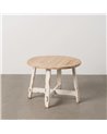 MESA CENTRO NATURAL-BLANCO 60 X 60 X 45 CM