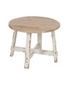 MESA CENTRO NATURAL-BLANCO 60 X 60 X 45 CM