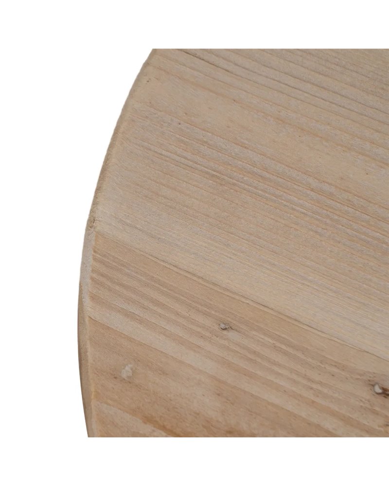 MESA CENTRO NATURAL-BLANCO 60 X 60 X 45 CM