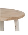 MESA CENTRO NATURAL-BLANCO 60 X 60 X 45 CM