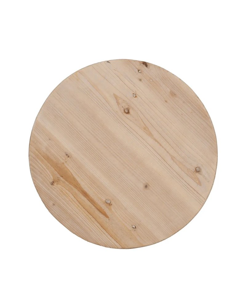 MESA CENTRO NATURAL-BLANCO 60 X 60 X 45 CM