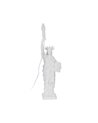 LÁMPARA MESA ESTATUA BLANCO RESINA 18,50 X 17 X 57 CM