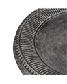 MESITA GRIS METAL 45,50 X 45,50 X 73,50 CM