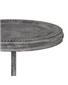 MESITA GRIS METAL 45,50 X 45,50 X 73,50 CM