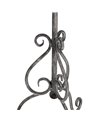 MESITA GRIS METAL 45,50 X 45,50 X 73,50 CM