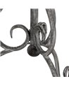 MESITA GRIS METAL 45,50 X 45,50 X 73,50 CM