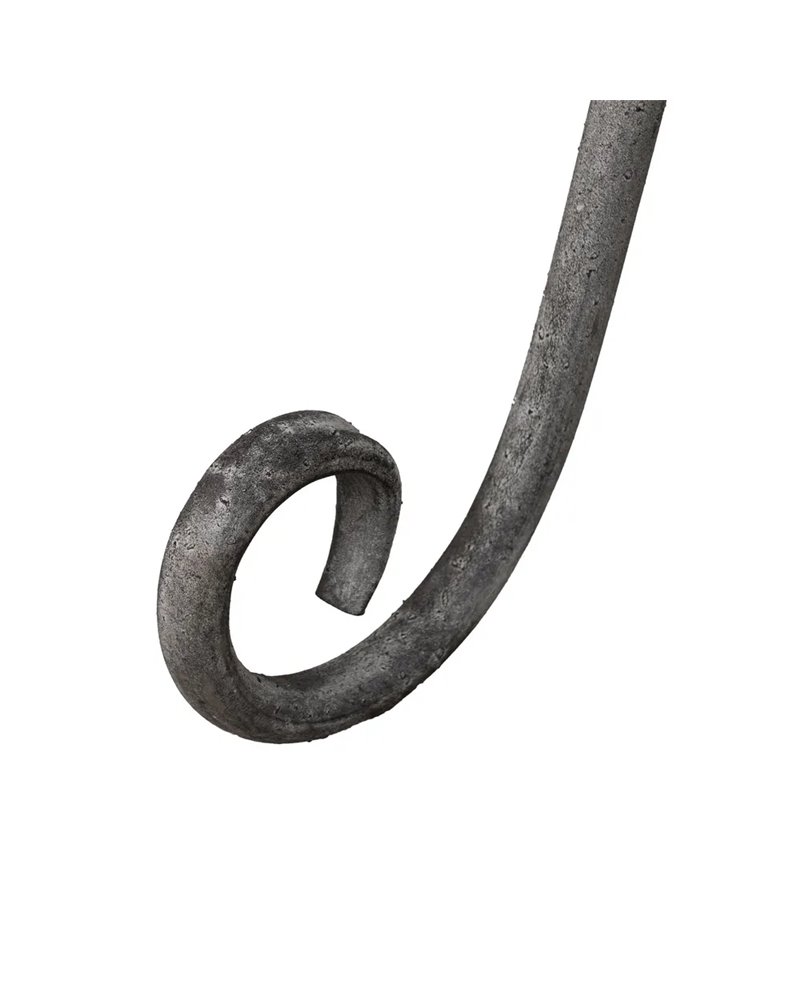 MESITA GRIS METAL 45,50 X 45,50 X 73,50 CM