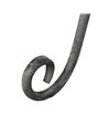 MESITA GRIS METAL 45,50 X 45,50 X 73,50 CM