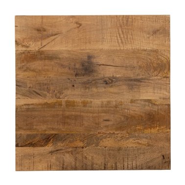TABLERO MESA NATURAL MADERA DE MANGO 60 X 60 X 3 CM